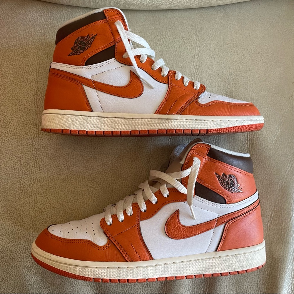 Air Jordan 1 Hi OG Premium ‘Starfish’ Men’s size 10.5 women’s size 12